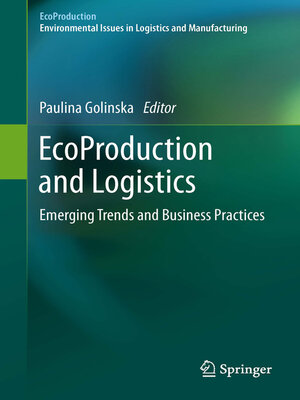 cover image of EcoProduction and Logistics